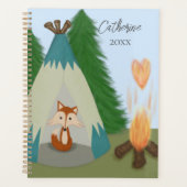 Cute Lone Fox Planner (Voorkant)