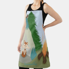 Cute Lone Fox Schort