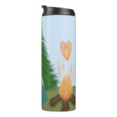 Cute Lone Fox Thermosbeker (Geroteerd rechts)