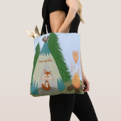 Cute Lone Fox Tote Bag (Dichtbij)