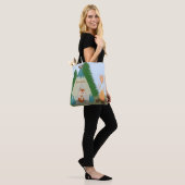 Cute Lone Fox Tote Bag (Op model)