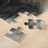 Cute Long Hair Chihuahua Artwork Puzzle Legpuzzel (Zijkant)