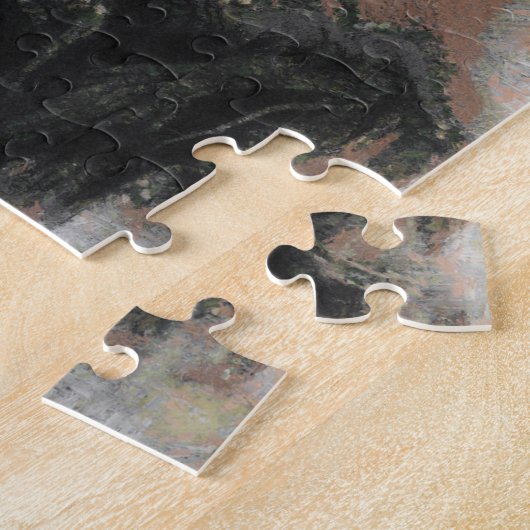 Cute Long Hair Chihuahua Artwork Puzzle Legpuzzel (Zijkant)