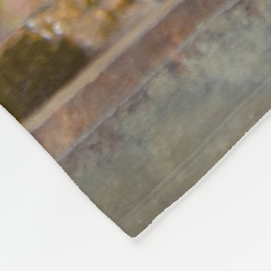 Cute long-haire Chihuahua Dog Puppy Photo - Fleece Deken (Hoek)