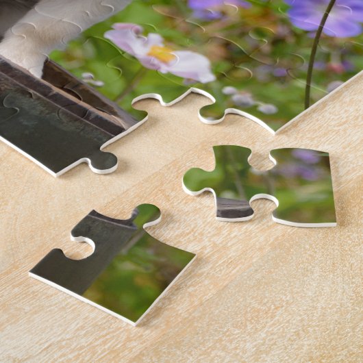 Cute long-haring crème Chihuahua Dog Puppy - Game Legpuzzel (Zijkant)