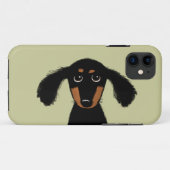 Cute Long Hazard Dachshund Puppy Case-Mate iPhone Case (Achterkant (horizontaal))