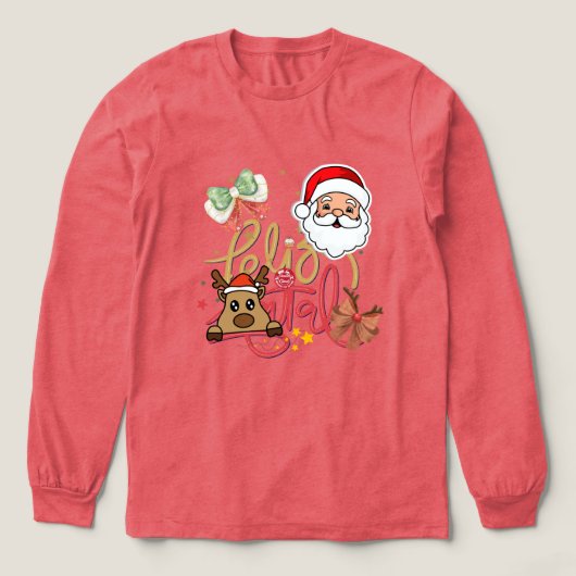 Cute long sleeved T-shirt for Girls  (Voorkant)