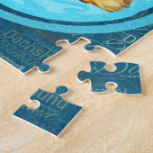 Cute Longhaire Dachshund Puppy Legpuzzel (Zijkant)