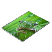 Cute look Frog Close Notitieboek (Linkerzijde)