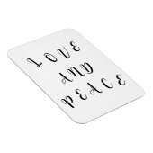 Cute Love and Peace Magneet (Rechterzijde)