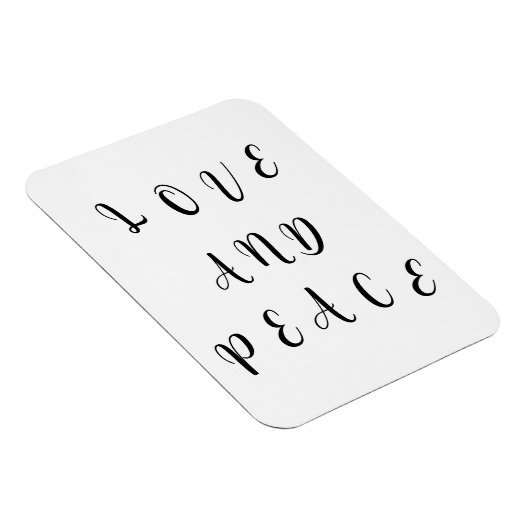 Cute Love and Peace Magneet (Rechterzijde)