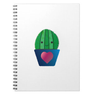 Cute Love Cactus Notitieboek