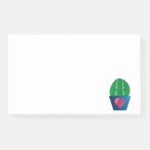 Cute Love Cactus Post-it® Notes (Voorkant)