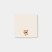 Cute Love Capybara Post-it® Notes (Voorkant)