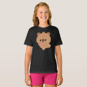 Cute Love Capybara T-shirt (Voorkant volledig)