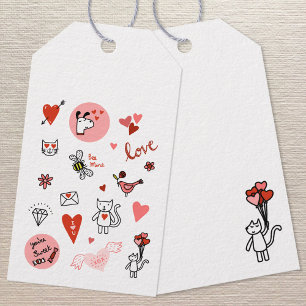 Cute Love Cartoon Cadeaulabel