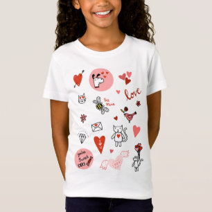 Cute Love Cartoon T-shirt