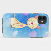 Cute Love Cat Case-Mate iPhone Case (Achterkant (horizontaal))