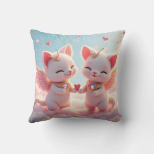 Cute Love Cats Kussen