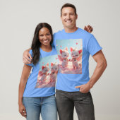 Cute Love Cats T-shirt (Unisex)