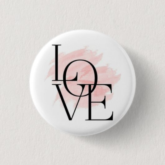 Cute Love Charming Pin Button (Voorkant)