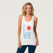 Cute Love Chicago Tanktop (Volledige Voorkant)
