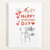 Cute Love Couple Planner (Voorkant)