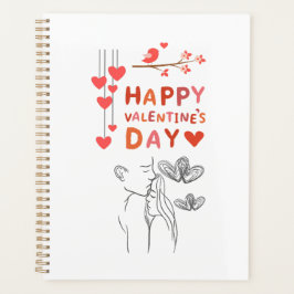 Cute Love Couple  Planner