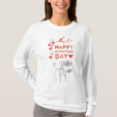 Cute Love Couple  T-shirt (Voorkant)