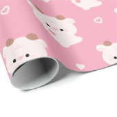 Cute Love Cow Cadeaupapier (Rol Hoek)
