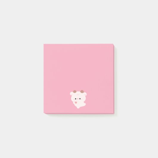 Cute Love Cow Post-it® Notes (Voorkant)