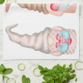 Cute Love Gnomes Valentijnse  Holiday Theedoek (Gevouwen)