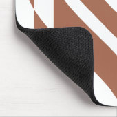 Cute Love Graphic Chocolate Brown Muismat (Hoek)