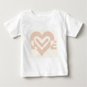 Cute Love Graphic in Beige (Voorkant)