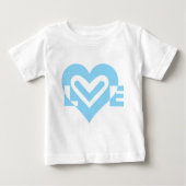 Cute Love Graphic in Blue (Voorkant)