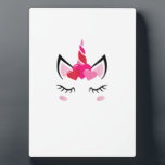 Cute Love Heart Unicorn Valentines Day Top T-Shirt Fotoplaat<br><div class="desc">Cute Love Heart Unicorn Valentines Day Top T-Shirt</div>