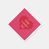 Cute Love Hearts Valentijnsdag Servetten (Hoek)