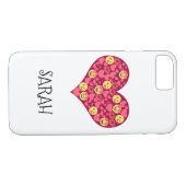 Cute Love Kiss Lips Emoji Heart Case-Mate iPhone Case (Achterkant (Horizontaal))