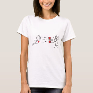 Cute Love Magnet T-shirt – Grappige relatie