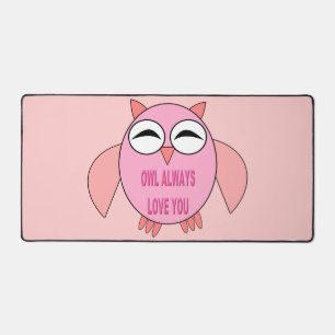 Cute Love Message Owl Bureaumat