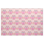 Cute Love Message Owl Pattered Craft Fabric Stof (Fat Quarter)
