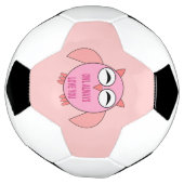 Cute Love Message Owl Voetbal (Gedraaid)