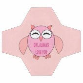 Cute Love Message Owl Voetbal (Enkel)