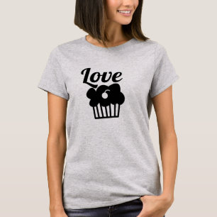 Cute Love Muffin Shirt Hot Bod Vriendin Shirten