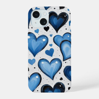 Cute Love Pattern iPhone Hoesje 15 Case
