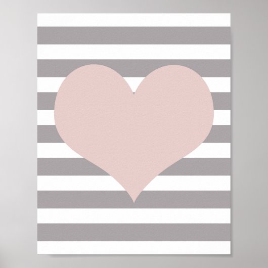 Cute Love Sign Poster (Voorkant)
