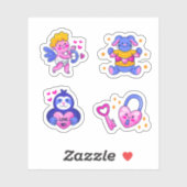 Cute love sticker set (Vel)