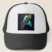 Cute love symbol trucker pet (Voorkant)