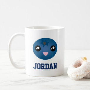 Cute Love You Berry Veel Cartoon Blue Berry Koffiemok
