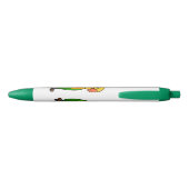 Cute lovebird cartoon parrot zwarte inkt pen (Achterkant)